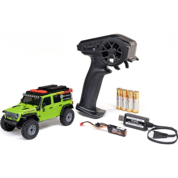 Axial SCX30 Jeep Wrangler JLU 4x4 RTR Brushed Rock Crawler (1:30